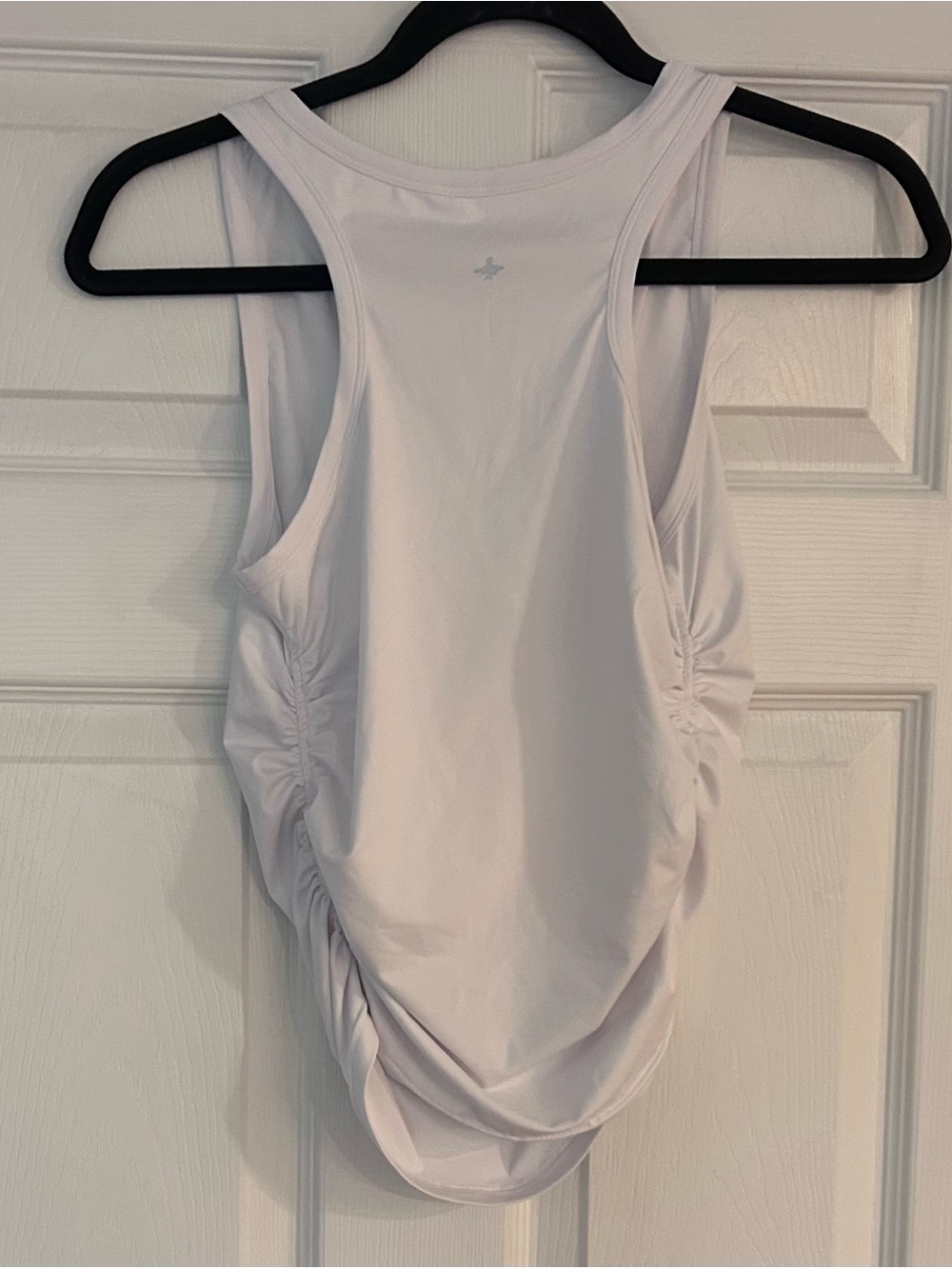 Halara Round Neck Racerback Ruched Yoga Tank Top Size XS - Picture 5 of 10